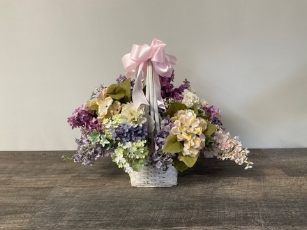 main photo of Lavender and pink Floral Gift or hospital room arrangement.