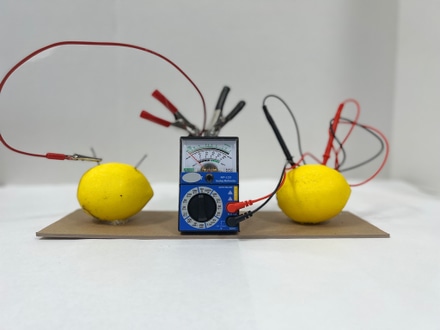main photo of Lemon Battery Science Experiment