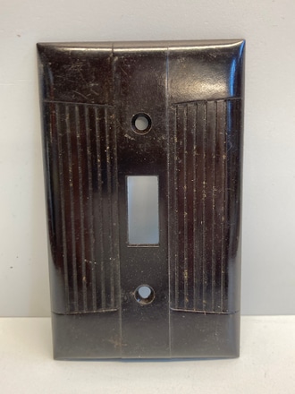 main photo of CURTAINED LINES SWITCH PLATE