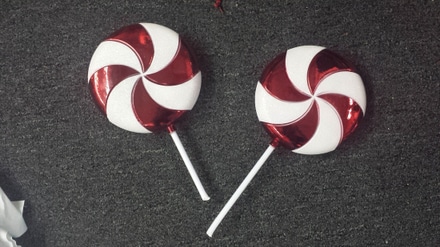 main photo of 15" peppermint on sticks
