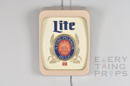 main photo of Light Up Miller Lite Bar Sign