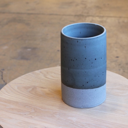 main photo of Blue Glazed Greystone Vase