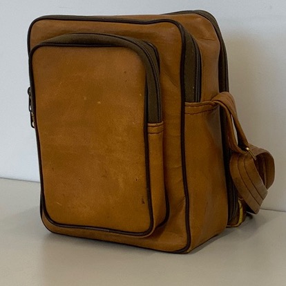 main photo of Leather Polaroid Camera Bag