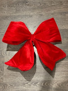 main photo of Red 2 loop Bow