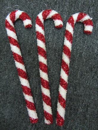 main photo of Tinsley Red & White Candy Canes, 18"