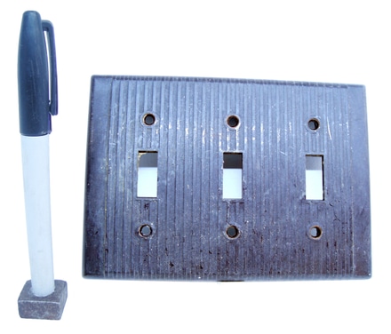 main photo of CURTAINED LINES SWITCH PLATE
