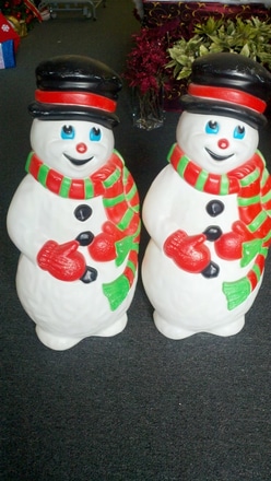 main photo of Lighted Outdoor Snowman, 4' H