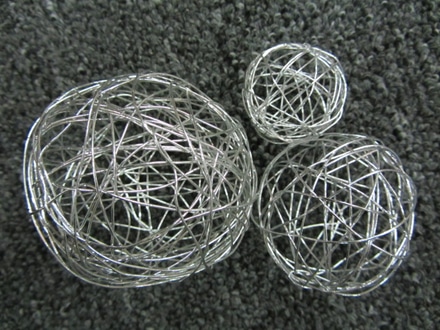 main photo of Silver Wire Ornaments