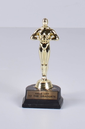 main photo of Miniature Oscar-Like Award Figurine