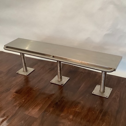 main photo of Stainless Steel Prison Bench