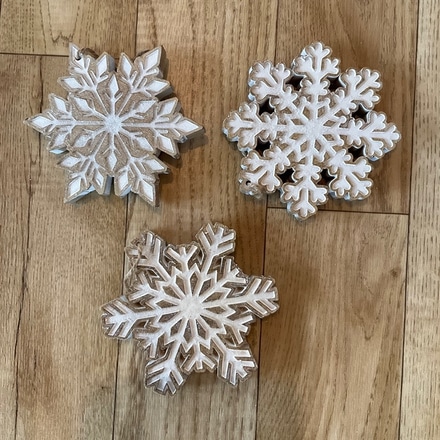 main photo of 5" Snowflake Ornaments