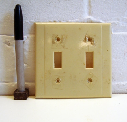 main photo of RAISED LINES SWITCH PLATE