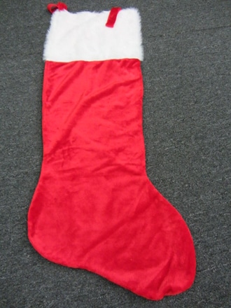 main photo of Big velvet stocking, 5'