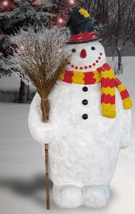 main photo of 6' snowman