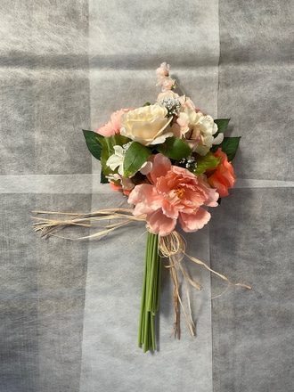 main photo of Raffia Graveside Bouquet A