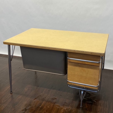 main photo of Heywood Wakefield Single Pedestal Desk