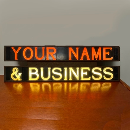 main photo of YOUR NAME & BUSINESS- Advertising display