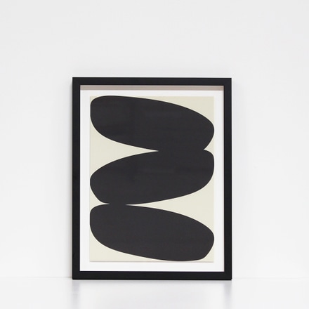 main photo of Small Framed Print: Solid Shapes 01