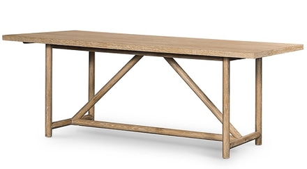 main photo of Dining table, white washed oak