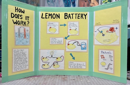 main photo of Lemon Batter Presentation Board