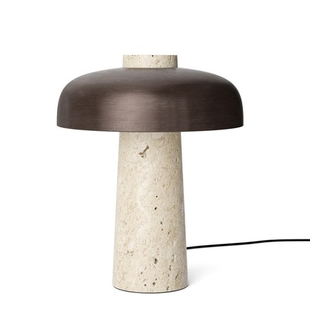 main photo of Travertine Table Lamp