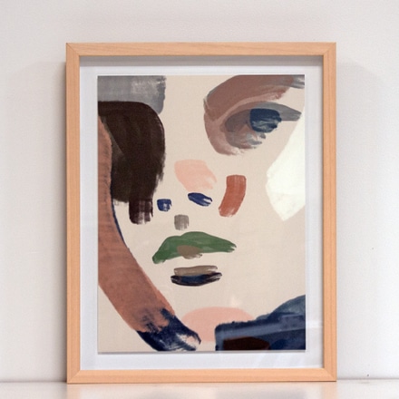 main photo of Small Framed Print: Her