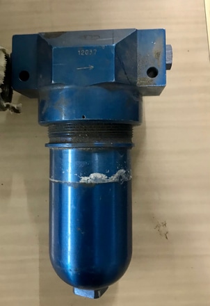 main photo of Blue Anodized Hydraulic Filter