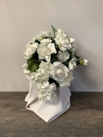 main photo of Cascading Gardenia Bridal Bouquet