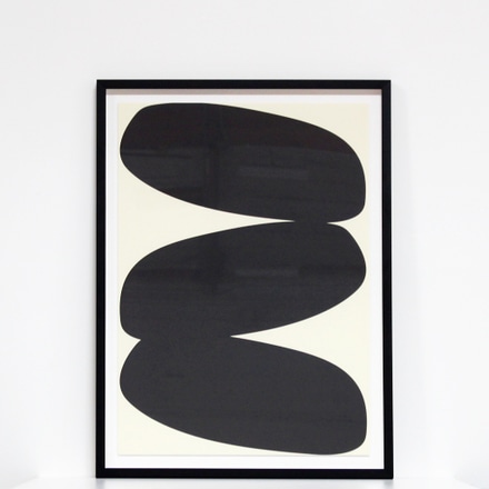 main photo of Large Framed Print: Solid Shapes 01