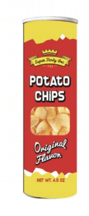 main photo of Potato Chip Tube Can Original Flavor