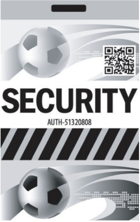 main photo of Soccer Security Badge