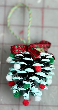 main photo of Pinecone Christmas Ornament