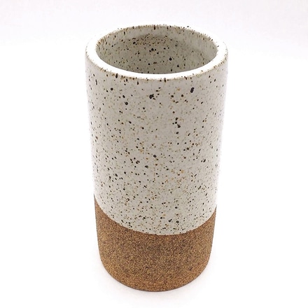main photo of Round Speckle Glazed Sandstone Vase
