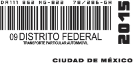 main photo of City of Mexico Federal District Sticker