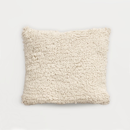 main photo of Ivory Loops Throw Pillow