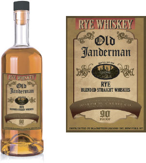 main photo of Old Janderman Rye Whiskey