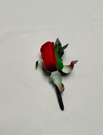 main photo of Red Rose Boutonnière
