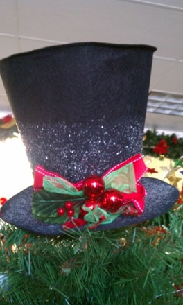 main photo of 9" top hat 4 available, 4" top hats 3 available