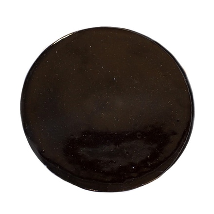 main photo of Black Glazed Decorative Plate