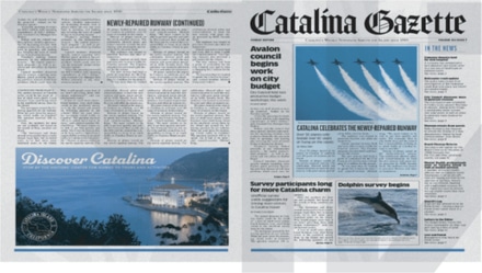 main photo of Cataline Gazette Tabloid Newspaper