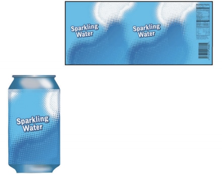 main photo of Sparking Water (canned)