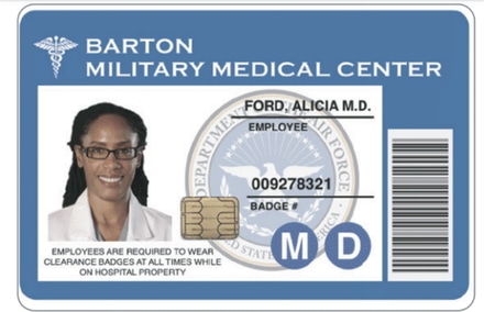 main photo of Military Medical Center Employee Badge