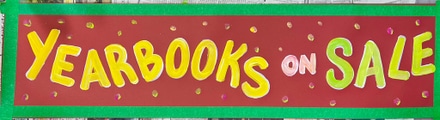 main photo of Mini banner - Yearbooks on sale