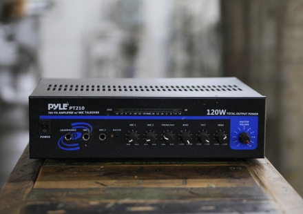 main photo of PA Amplifier
