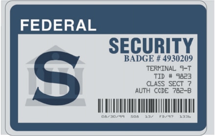 main photo of Federal Security Badge