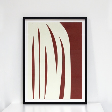 main photo of Large Framed Print: Stacked Lines 02
