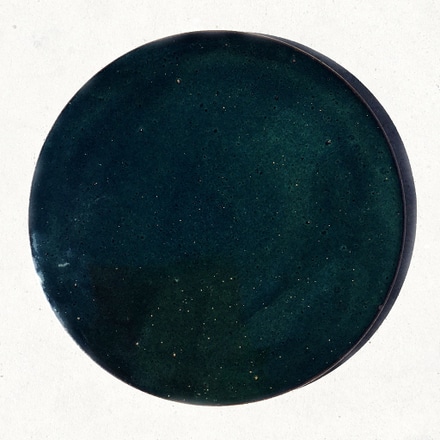 main photo of Deep Blue Glazed Decorative Plate