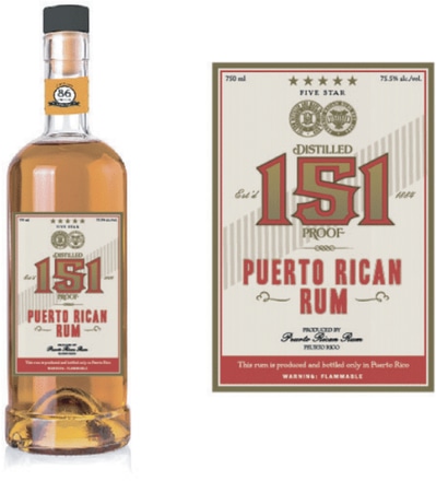 main photo of Puerto Rican 151 Rum