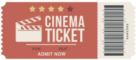 main photo of Cinema Ticket 1