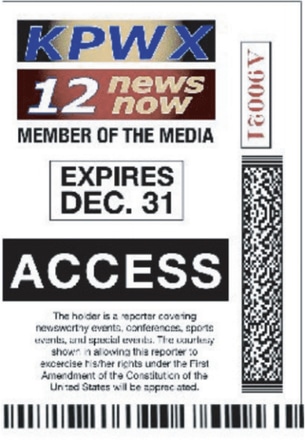 main photo of News Media Access Pass 2